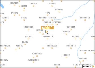 map of Cyondo