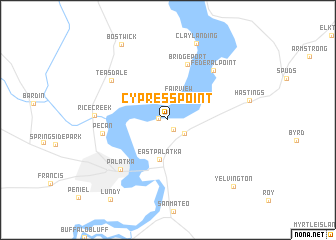 map of Cypress Point