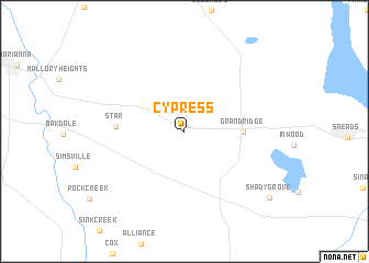 map of Cypress