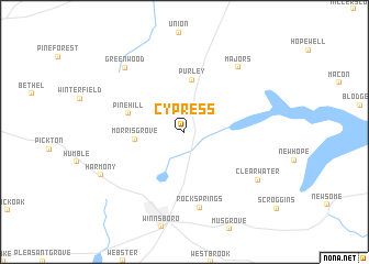 map of Cypress
