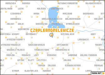 map of Czaple Andrelewicze