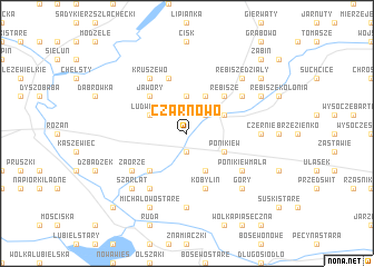 map of Czarnowo