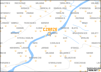 map of Czarze