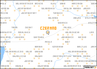 map of Czermno