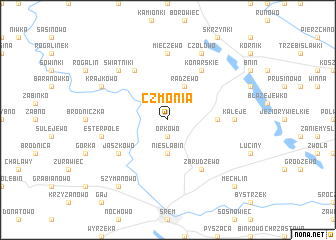 map of Czmonia