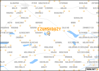 map of Czumsk Duży