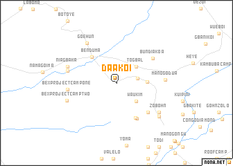 map of Daakoi