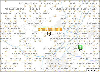 map of Daalgrimbie