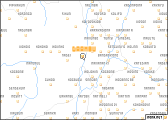 map of Daambu