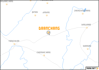 map of Da\