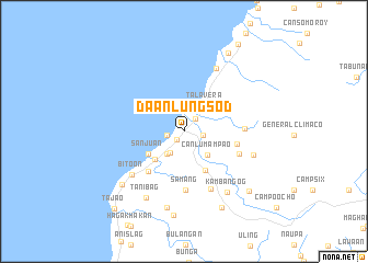 map of Daan Lungsod