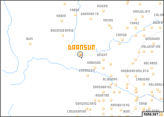 map of Da-an Sur