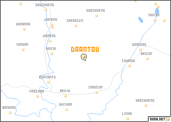 map of Da\