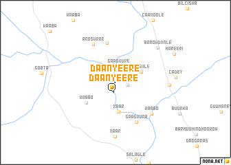 map of Daanyeere