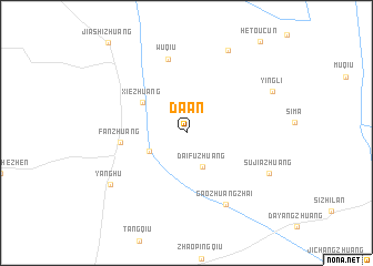 map of Da\