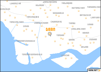 map of Da\