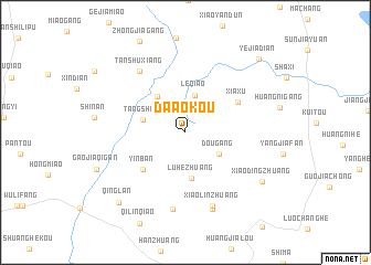 map of Da\