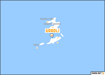 map of Da\