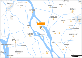 map of Da\