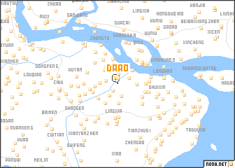 map of Da\