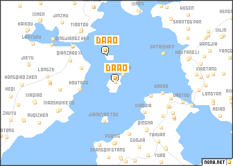 map of Da\
