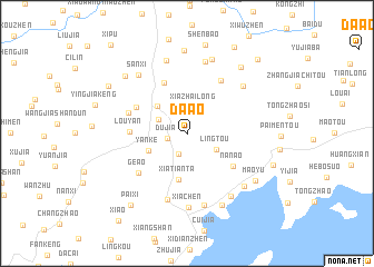 map of Da\