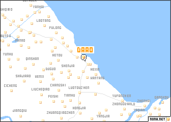 map of Da\