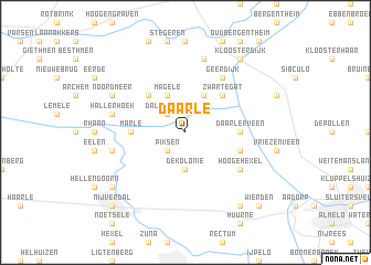 map of Daarle