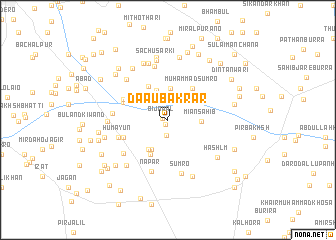 map of Daau Bakrār