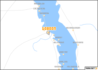 map of Dabaan