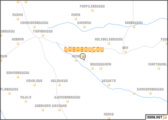 map of Dababougou