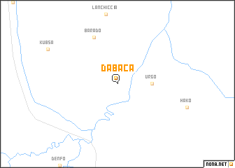 map of Dabaca