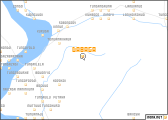 map of Dabaga