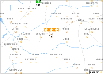 map of Dabaga