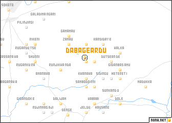 map of Dabage Ardu