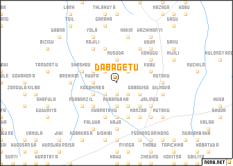 map of Dabagetu