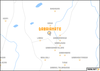 map of Dabaï Amate