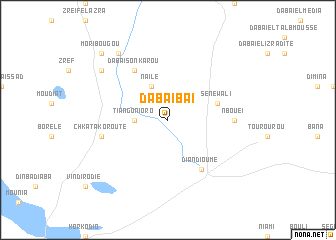 map of Dabaï Baï