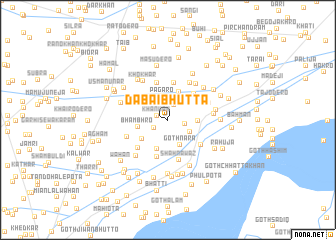 map of Dabāi Bhutta