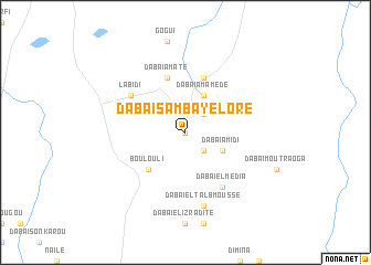 map of Dabaï Sambayel Oré