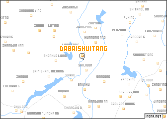 map of Dabaishuitang