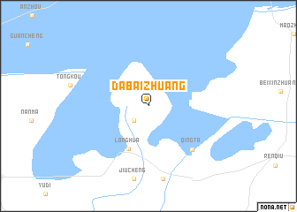 map of Dabaizhuang