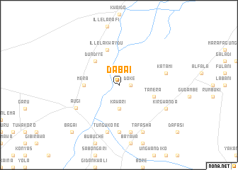 map of Dabai