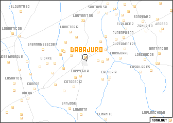 map of Dabajuro