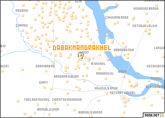 map of Dabak Mandra Khel