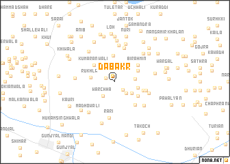 map of Dabakr