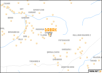 map of Dabak