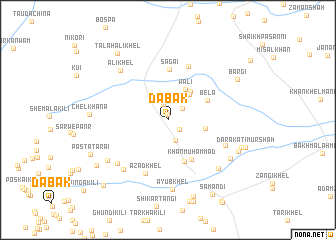 map of Dabak