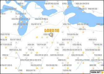 map of Dabane