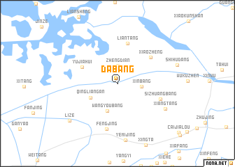 map of Dabang